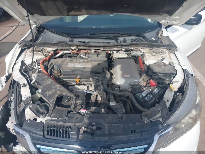 2015 Honda Accord Hybrid Touring VIN: 1HGCR6F71FA004864 Lot: 43967007