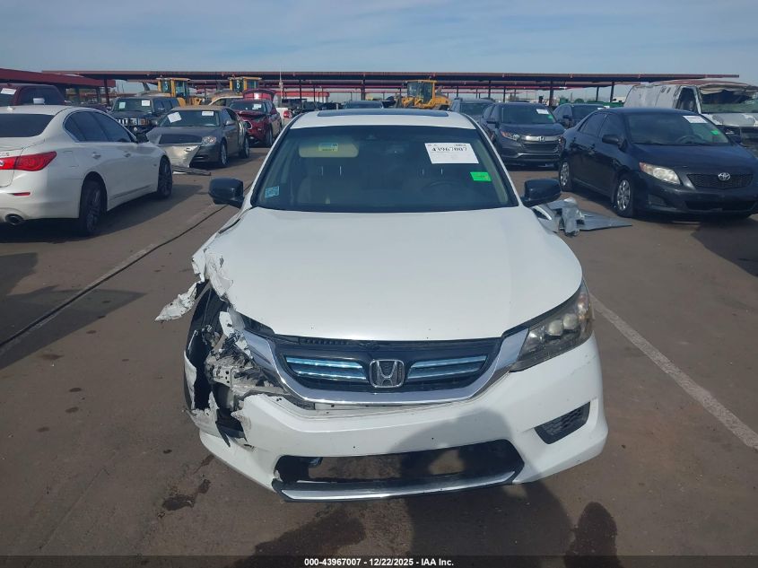 2015 Honda Accord Hybrid Touring VIN: 1HGCR6F71FA004864 Lot: 43967007
