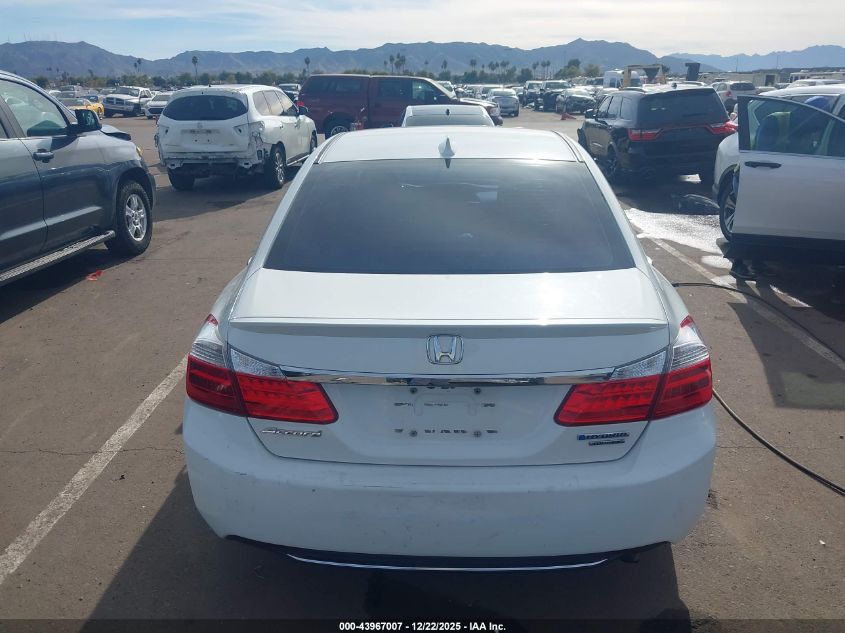 2015 Honda Accord Hybrid Touring VIN: 1HGCR6F71FA004864 Lot: 43967007