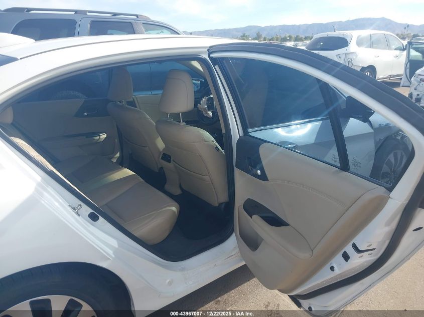 2015 Honda Accord Hybrid Touring VIN: 1HGCR6F71FA004864 Lot: 43967007