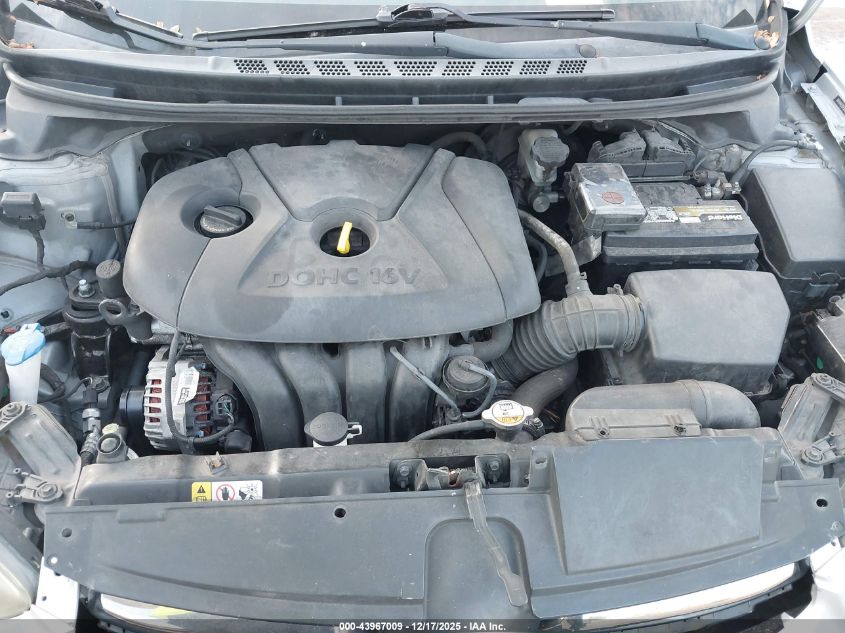 2013 Hyundai Elantra Limited VIN: 5NPDH4AE9DH304562 Lot: 43967009