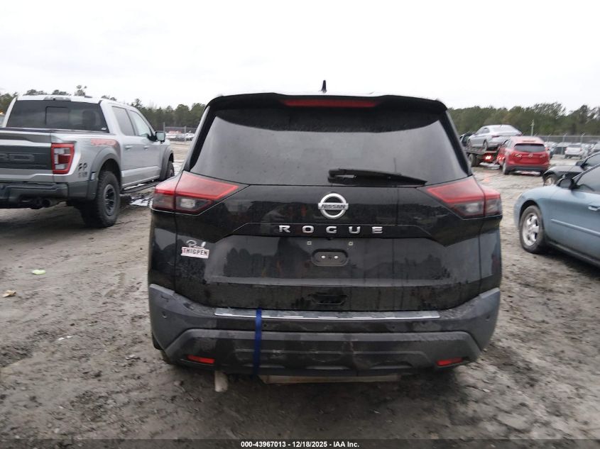 2021 Nissan Rogue S Fwd VIN: 5N1AT3AA9MC691386 Lot: 43967013
