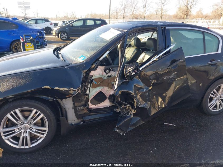 2010 Infiniti G37X VIN: JN1CV6AR9AM255001 Lot: 43967020