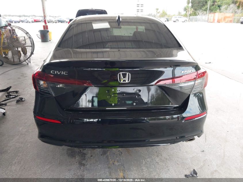 2025 Honda Civic Sport VIN: 2HGFE2F50SH506504 Lot: 43967028