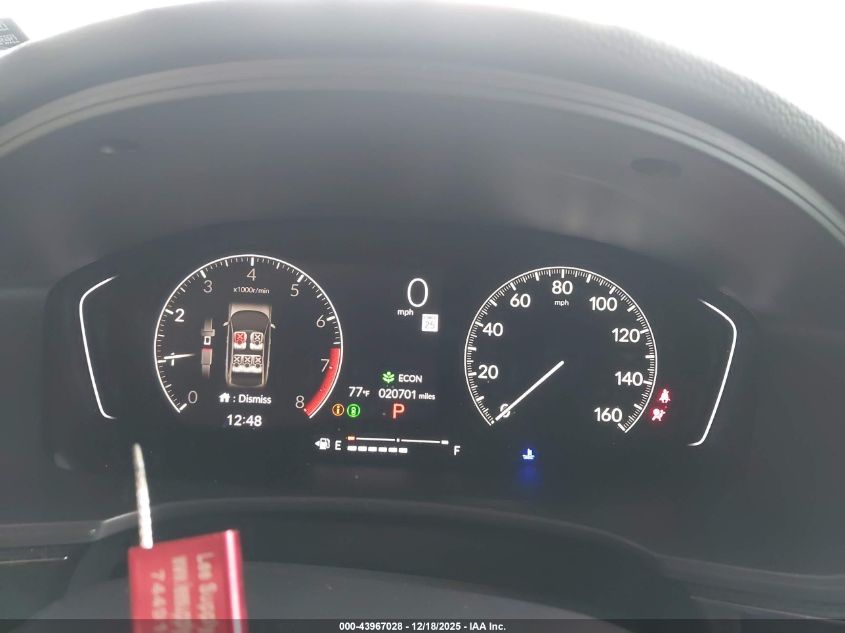 2025 Honda Civic Sport VIN: 2HGFE2F50SH506504 Lot: 43967028