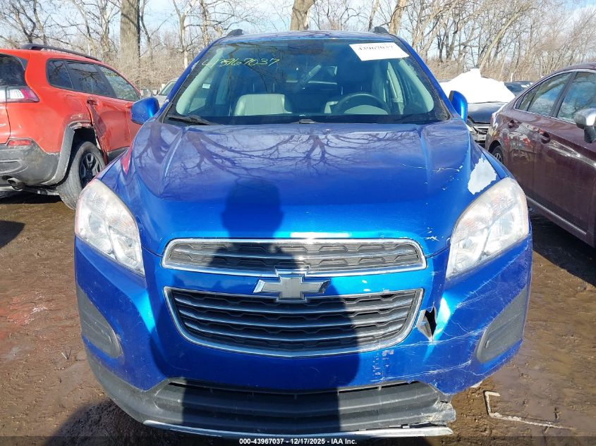 2015 Chevrolet Trax Lt VIN: KL7CJLSB3FB130195 Lot: 43967037