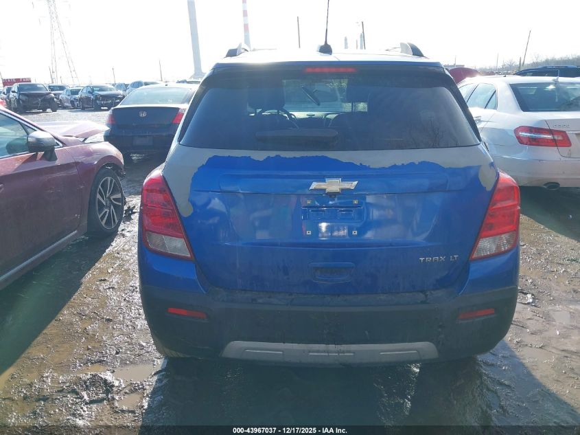 2015 Chevrolet Trax Lt VIN: KL7CJLSB3FB130195 Lot: 43967037
