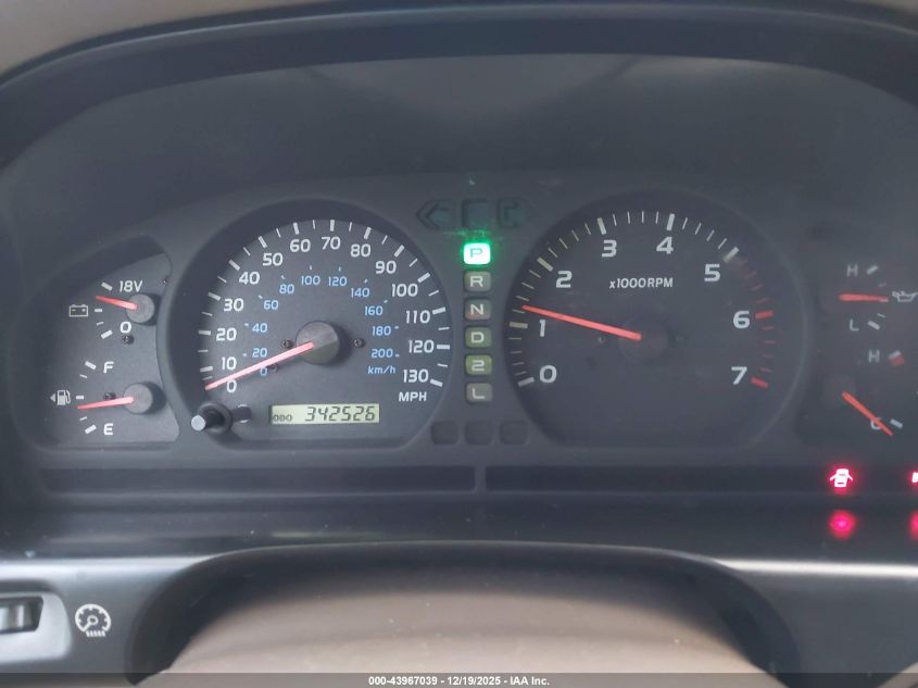 2002 Toyota Land Cruiser VIN: JTEHT05J422019066 Lot: 43967039