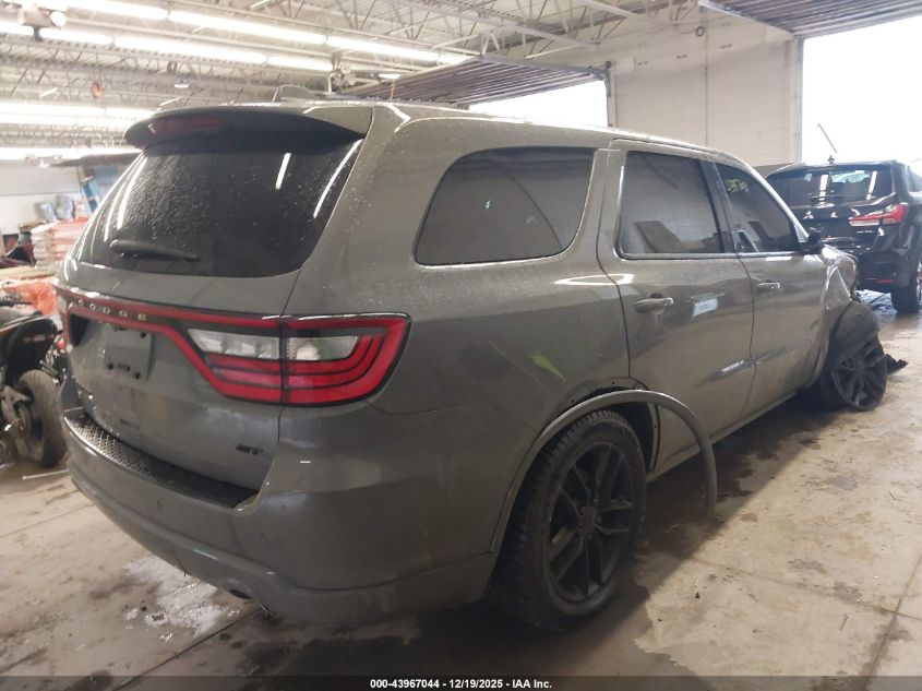 2022 Dodge Durango Gt Awd VIN: 1C4RDJDG9NC134472 Lot: 43967044