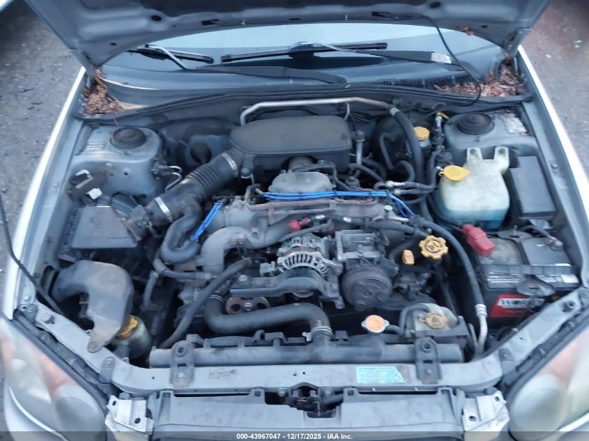 2005 Subaru Impreza 2.5Rs VIN: JF1GG67585H805922 Lot: 43967047