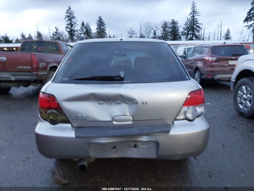 2005 Subaru Impreza 2.5Rs VIN: JF1GG67585H805922 Lot: 43967047