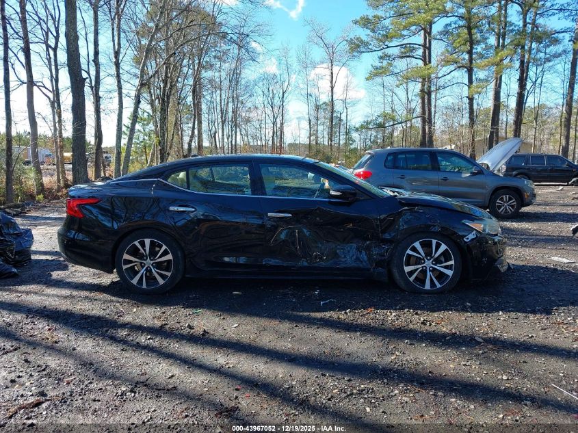 2018 Nissan Maxima 3.5 Sl VIN: 1N4AA6APXJC403568 Lot: 43967052