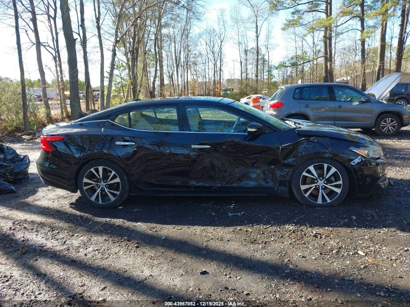 2018 Nissan Maxima 3.5 Sl VIN: 1N4AA6APXJC403568 Lot: 43967052