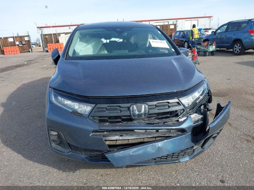 2025 Honda Odyssey Ex-L VIN: 5FNRL6H61SB056964 Lot: 43967054