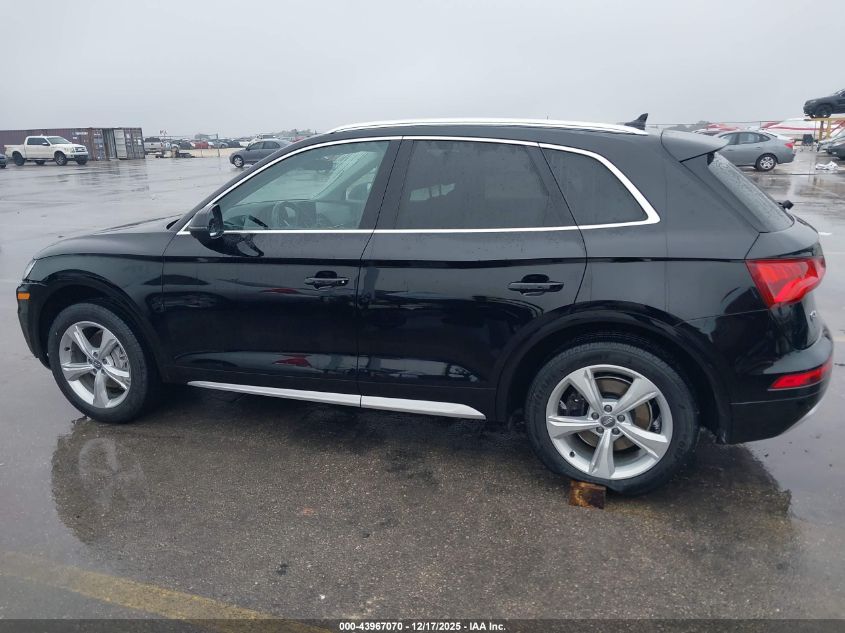 2020 Audi Q5 Premium 45 Tfsi Quattro S Tronic VIN: WA1ANAFY1L2073518 Lot: 43967070