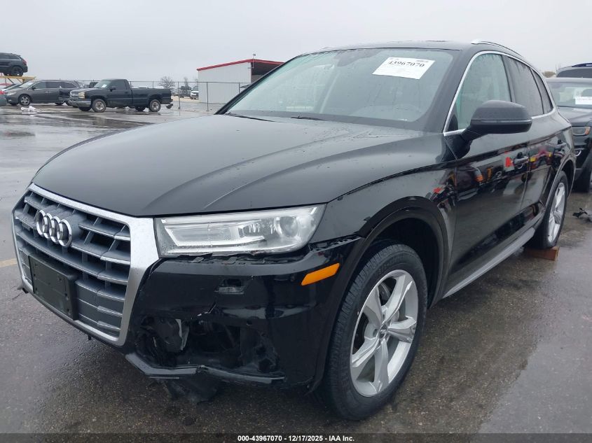 2020 Audi Q5 Premium 45 Tfsi Quattro S Tronic VIN: WA1ANAFY1L2073518 Lot: 43967070