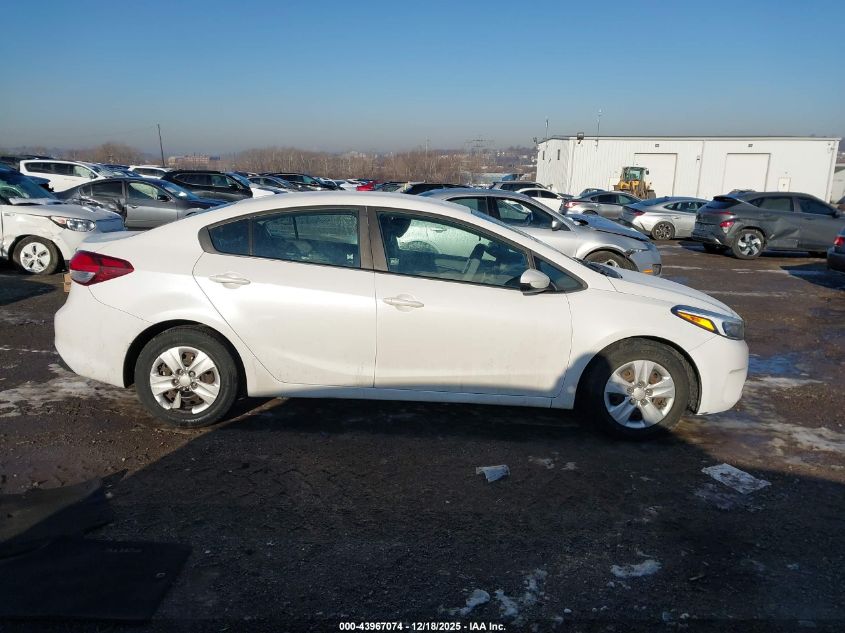 2018 Kia Forte Lx VIN: 3KPFL4A70JE200020 Lot: 43967074