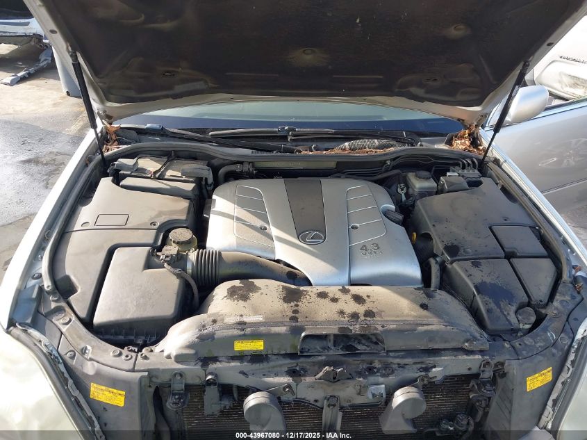 2004 Lexus Ls 430 VIN: JTHBN36F140165339 Lot: 43967080