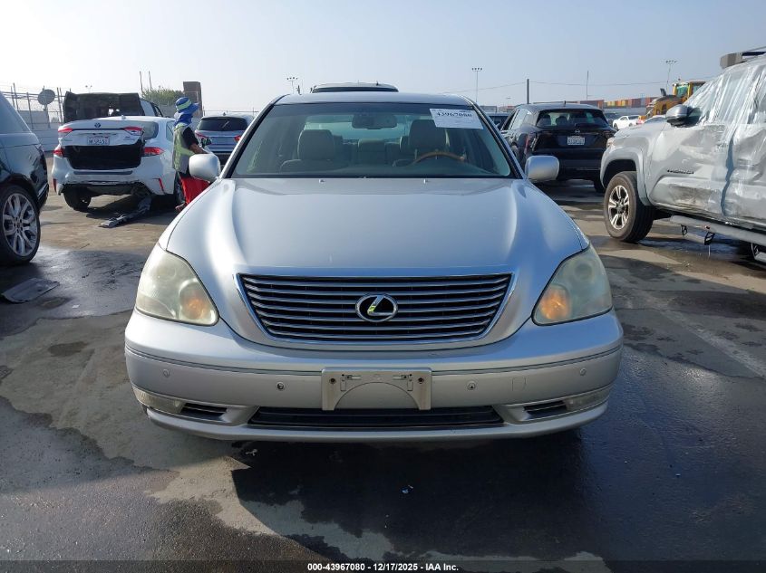 2004 Lexus Ls 430 VIN: JTHBN36F140165339 Lot: 43967080