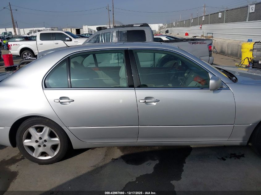 2004 Lexus Ls 430 VIN: JTHBN36F140165339 Lot: 43967080