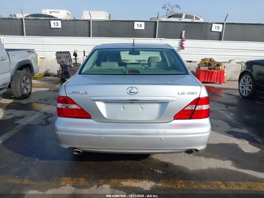 2004 Lexus Ls 430 VIN: JTHBN36F140165339 Lot: 43967080