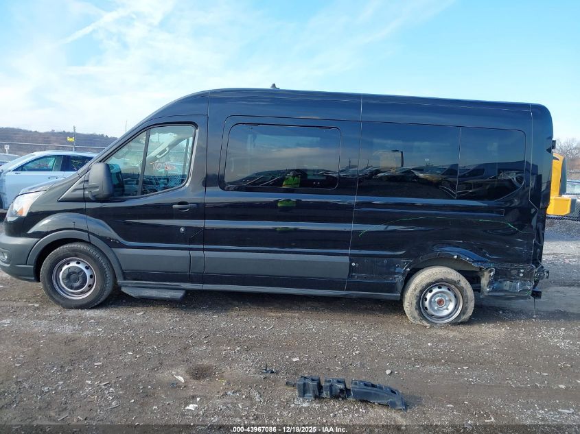 2023 Ford Transit-350 Passenger Van Xl VIN: 1FBAX2C86PKB37668 Lot: 43967086