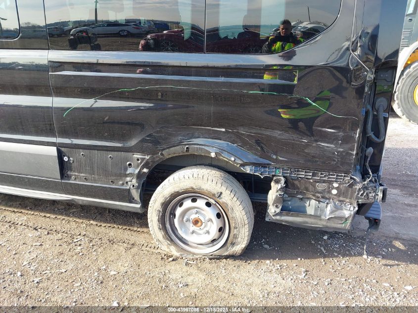 2023 Ford Transit-350 Passenger Van Xl VIN: 1FBAX2C86PKB37668 Lot: 43967086