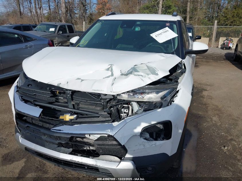 2022 Chevrolet Trailblazer Fwd Lt VIN: KL79MPS22NB118773 Lot: 43967089
