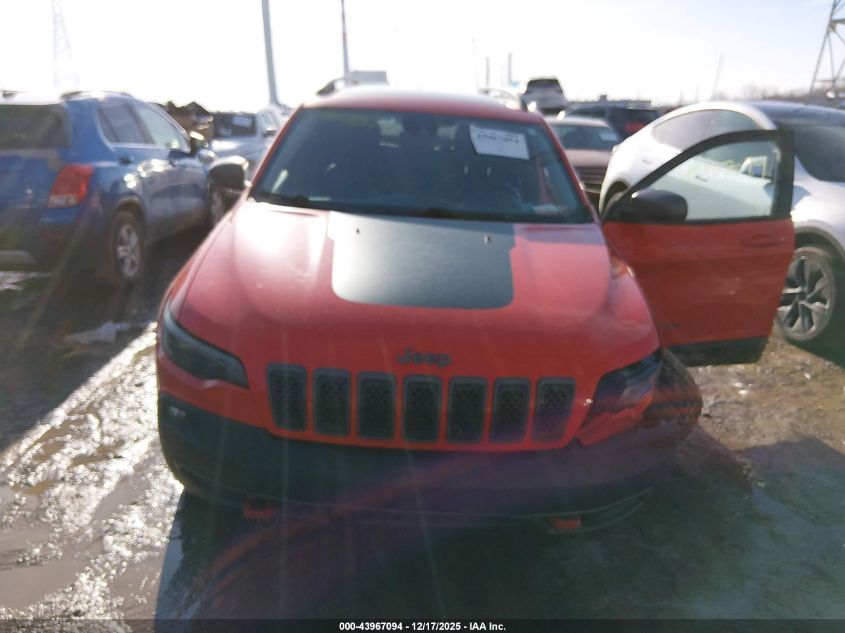 2021 Jeep Cherokee Trailhawk 4X4 VIN: 1C4PJMBX5MD165814 Lot: 43967094
