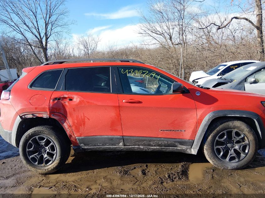 2021 Jeep Cherokee Trailhawk 4X4 VIN: 1C4PJMBX5MD165814 Lot: 43967094