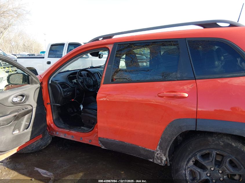 2021 Jeep Cherokee Trailhawk 4X4 VIN: 1C4PJMBX5MD165814 Lot: 43967094