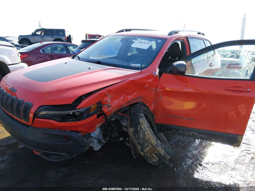 2021 Jeep Cherokee Trailhawk 4X4 VIN: 1C4PJMBX5MD165814 Lot: 43967094