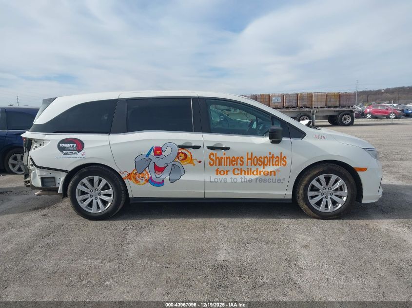 2019 Honda Odyssey Lx VIN: 5FNRL6H29KB065795 Lot: 43967096