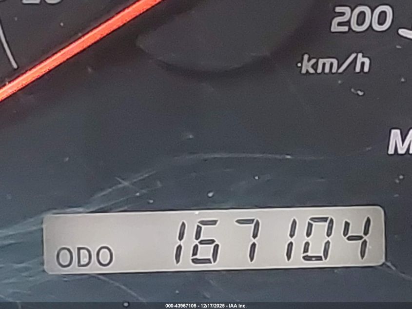 2005 Lexus Gx 470 VIN: JTJBT20X050071258 Lot: 43967105