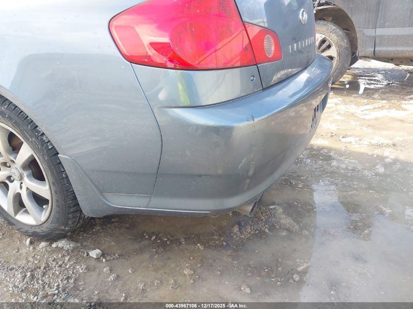 2006 Infiniti G35X VIN: JNKCV51F26M616457 Lot: 43967106