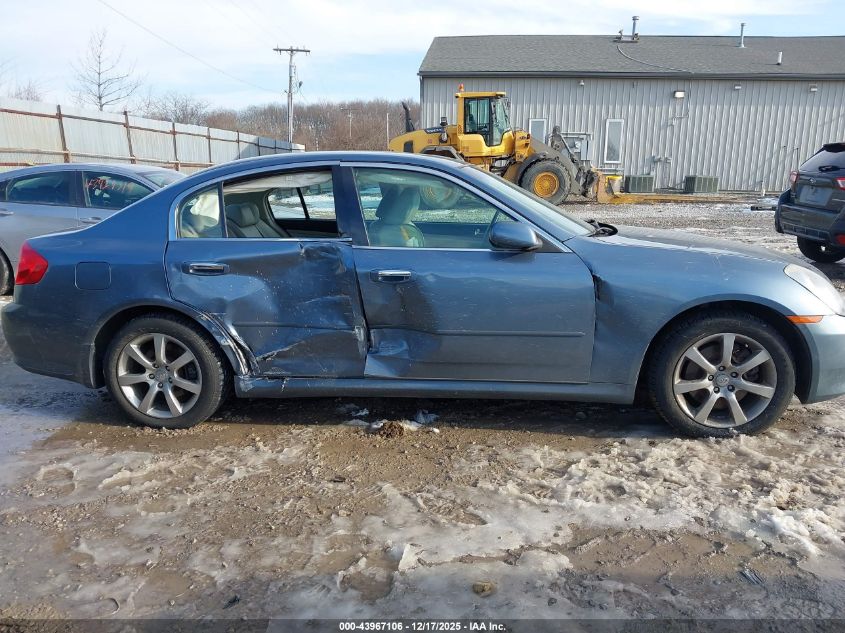 2006 Infiniti G35X VIN: JNKCV51F26M616457 Lot: 43967106