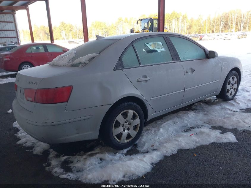 2010 Hyundai Sonata Gls VIN: 5NPET4AC9AH650639 Lot: 43967107