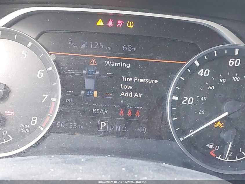 2023 Nissan Frontier Long Bed Sv 4X2 VIN: 1N6ED1FJ5PN670802 Lot: 43967110