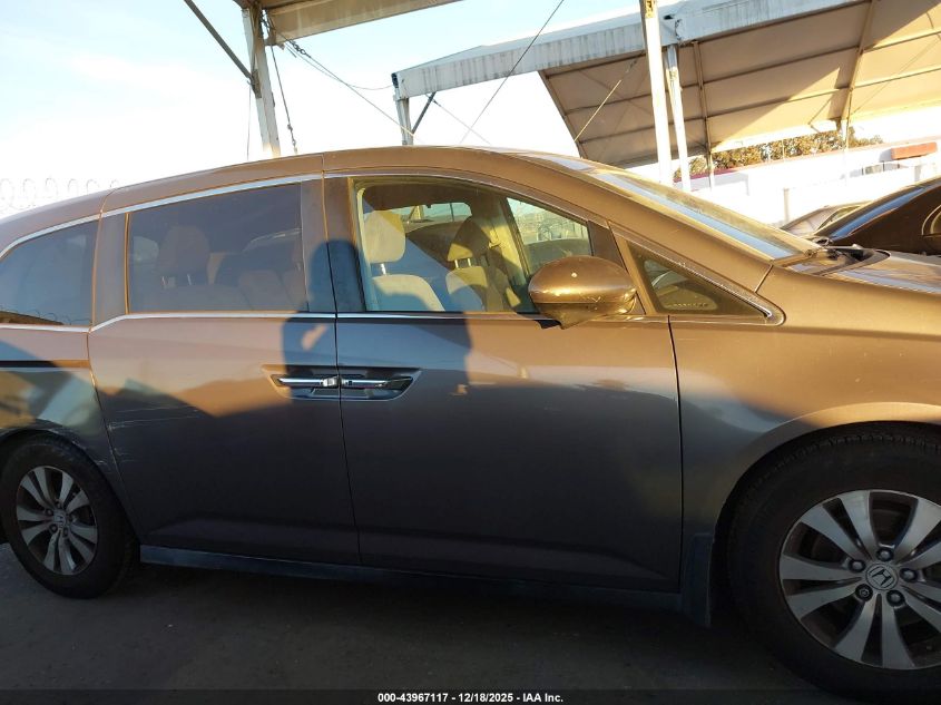 2014 Honda Odyssey Ex VIN: 5FNRL5H42EB050202 Lot: 43967117