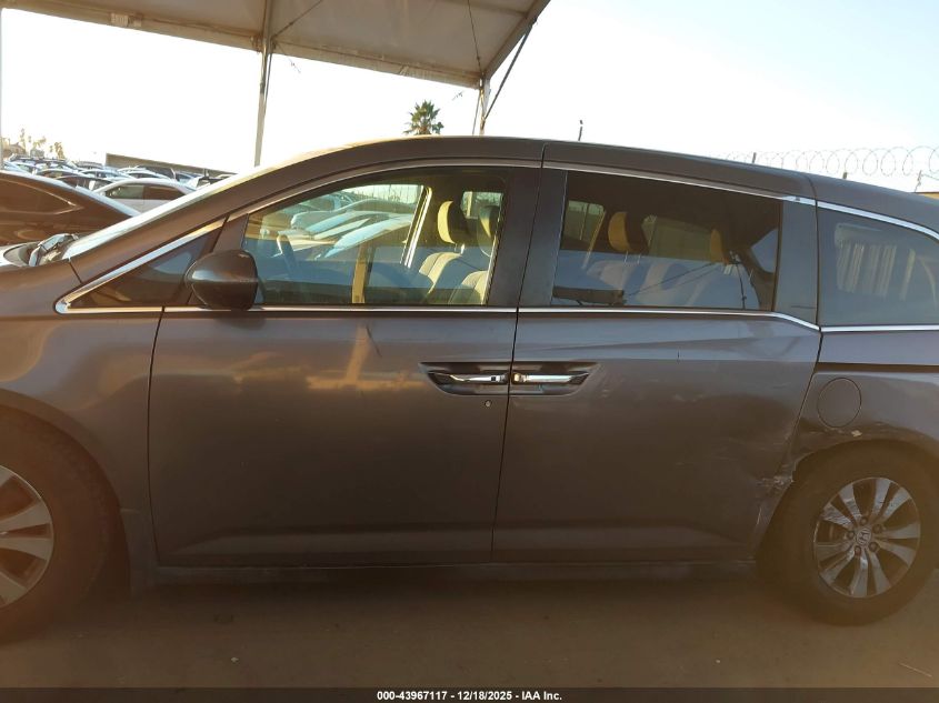 2014 Honda Odyssey Ex VIN: 5FNRL5H42EB050202 Lot: 43967117