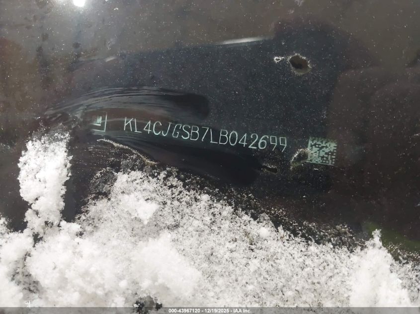 2020 Buick Encore Awd Essence VIN: KL4CJGSB7LB042699 Lot: 43967120