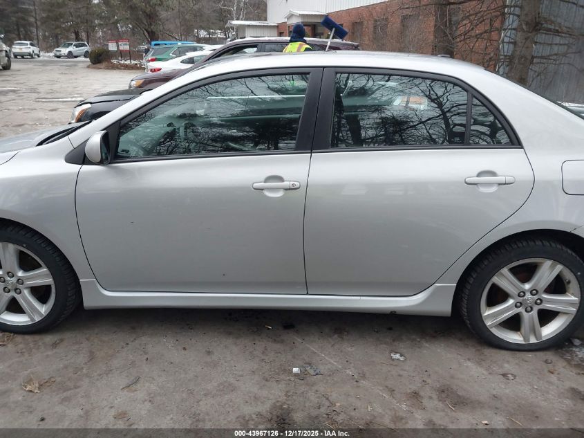 2013 Toyota Corolla S VIN: 2T1BU4EE9DC034300 Lot: 43967126