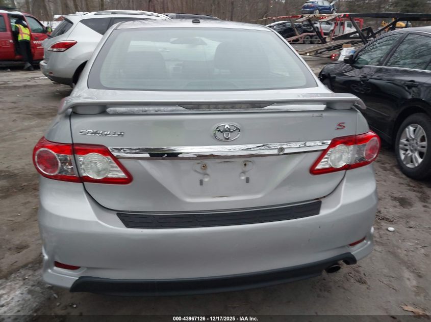 2013 Toyota Corolla S VIN: 2T1BU4EE9DC034300 Lot: 43967126