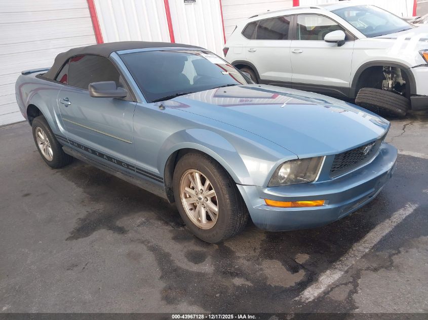 2007 Ford Mustang V6 Deluxe/V6 Premium VIN: 1ZVFT84N175272959 Lot: 43967128