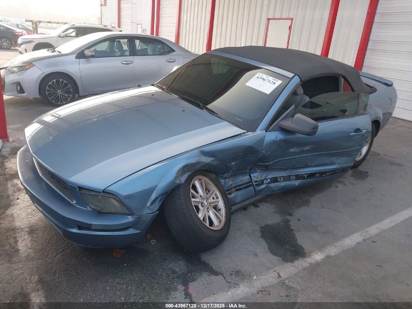 2007 Ford Mustang V6 Deluxe/V6 Premium VIN: 1ZVFT84N175272959 Lot: 43967128