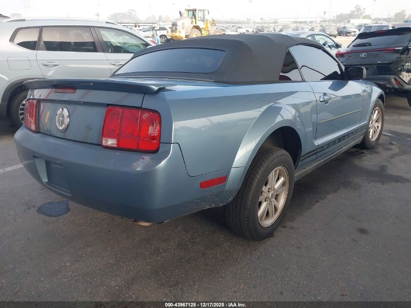 2007 Ford Mustang V6 Deluxe/V6 Premium VIN: 1ZVFT84N175272959 Lot: 43967128