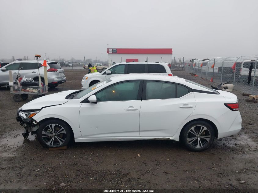 2021 Nissan Sentra Sv Xtronic Cvt VIN: 3N1AB8CV2MY210568 Lot: 43967129