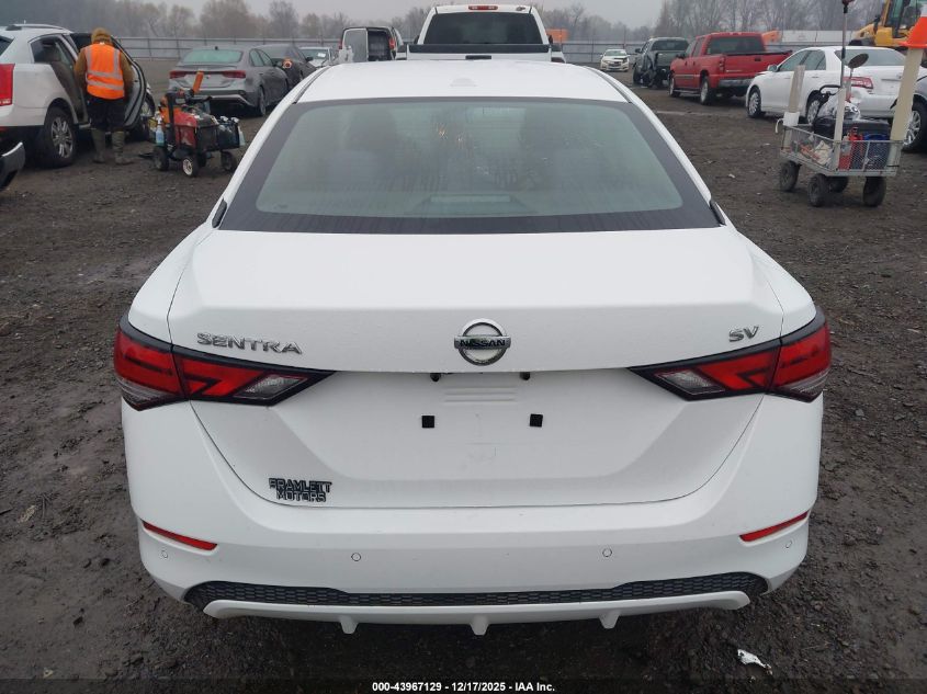 2021 Nissan Sentra Sv Xtronic Cvt VIN: 3N1AB8CV2MY210568 Lot: 43967129