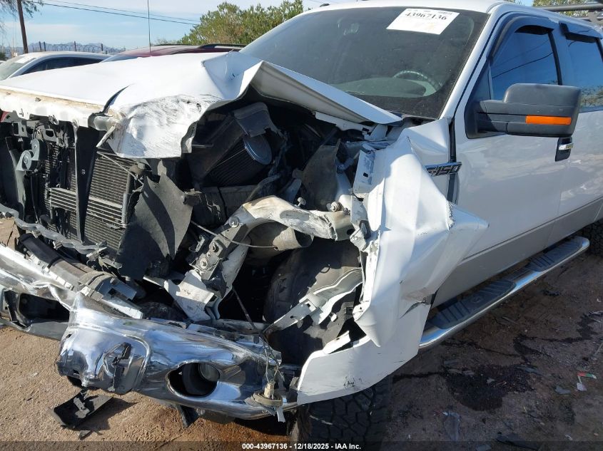 2011 Ford F-150 Xlt VIN: 1FTFW1EF9BKD71581 Lot: 43967136