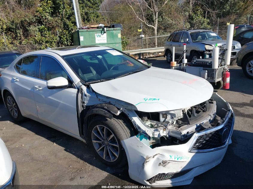 2018 Acura Tlx Tech Pkg VIN: 19UUB1F53JA004321 Lot: 43967145